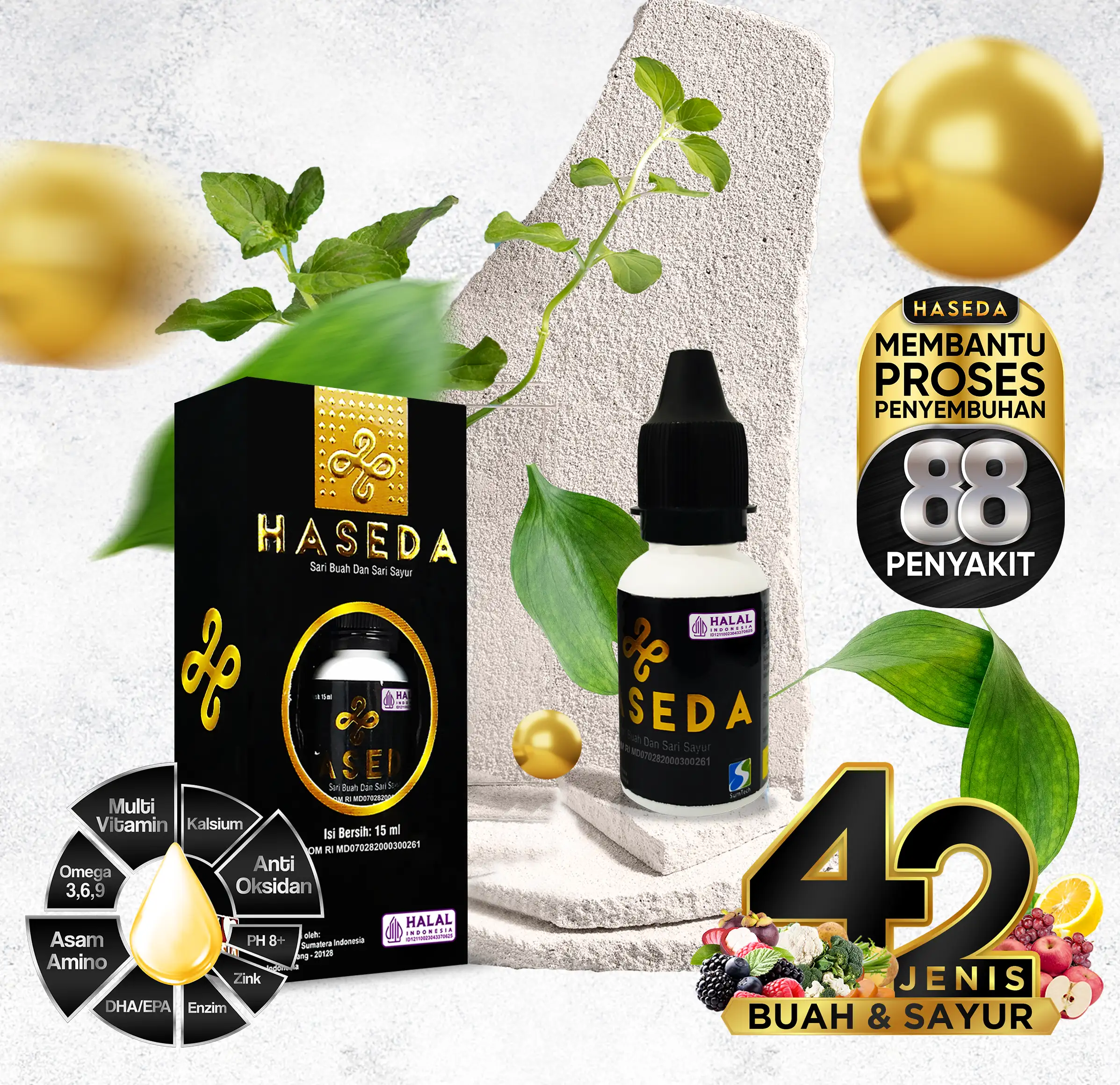 Haseda Herbal Tetes