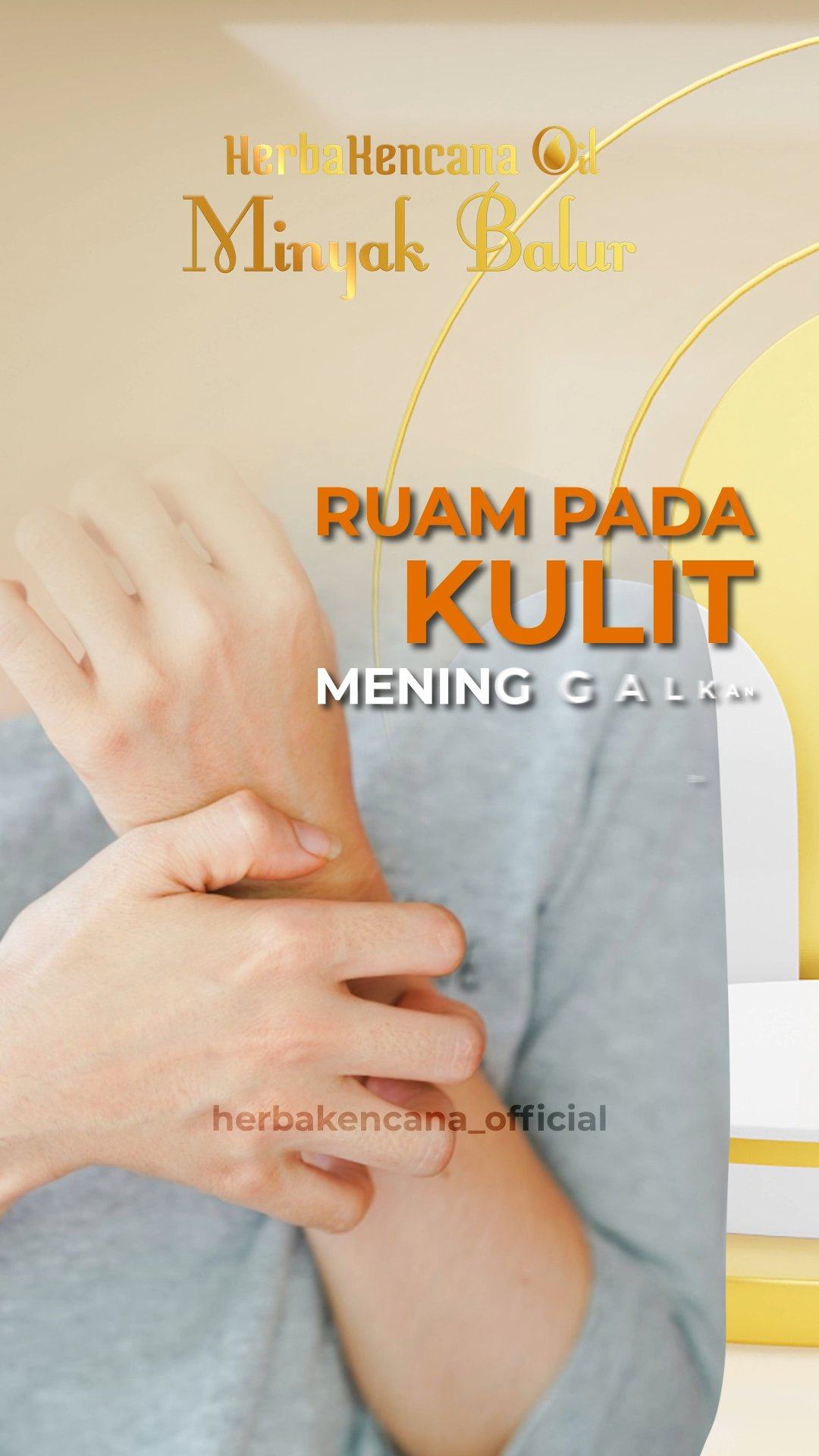 Video Tata Cara Gunakan Minyak Barus Pada Ruam Kulit