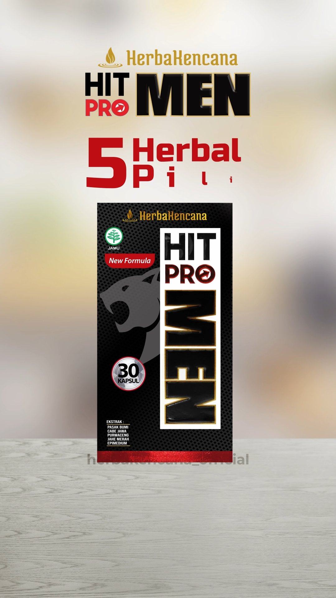 Video Hit Pro Men Informasi Kandungan Produk