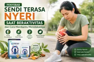 sendi terasa nyeri saat beraktivitas dengan produk Samprohit Herbakencana sebagai pendukung kenyamanan sendi