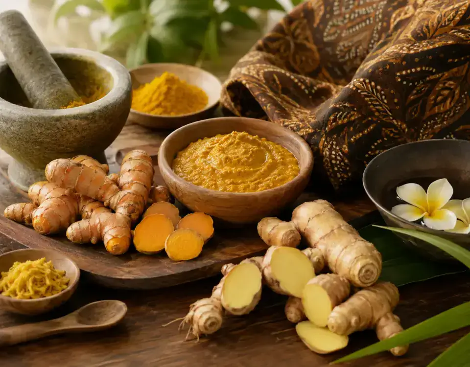 Kunyit dan temulawak dalam tradisi perawatan tubuh bersama bahan herbal Nusantara
