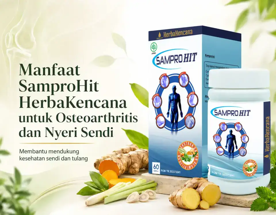 Manfaat SamproHit HerbaKencana untuk osteoarthritis dan nyeri sendi