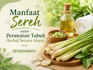 Manfaat sereh dalam perawatan tubuh herbal secara alami bersama Samprohit HerbaKencana