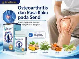 Samprohit Herbakencana sebagai pendukung perawatan harian untuk osteoarthritis dan rasa kaku pada sendi