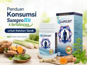Panduan konsumsi SamproHit HerbaKencana untuk keluhan sendi