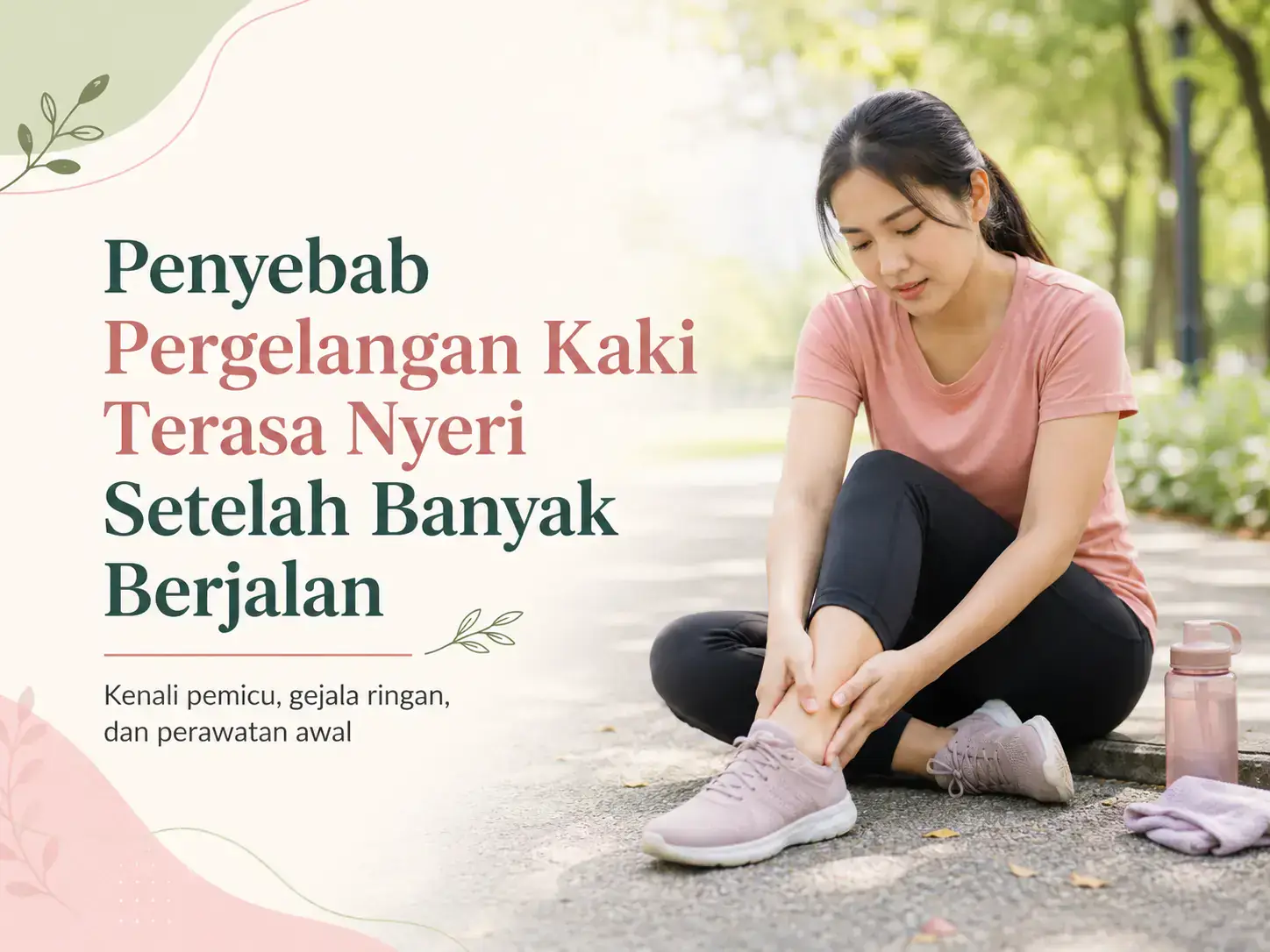Pergelangan kaki terasa nyeri setelah banyak berjalan