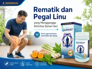 Samprohit Herbakencana untuk mendukung kenyamanan persendian pada rematik dan pegal linu yang mengganggu aktivitas sehari hari