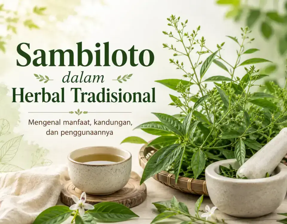Sambiloto dalam herbal tradisional dan manfaatnya bagi tubuh