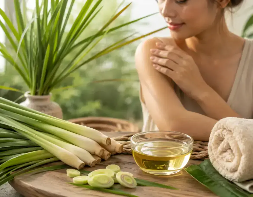 Serai wangi sebagai bahan herbal untuk kenyamanan tubuh