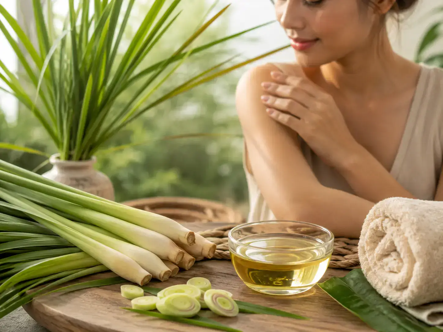 Serai wangi sebagai bahan herbal untuk kenyamanan tubuh