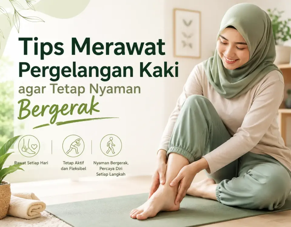 Tips merawat pergelangan kaki agar tetap nyaman bergerak