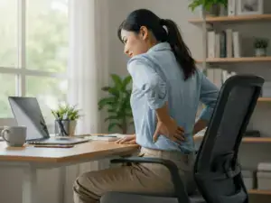 Kenapa pinggang mudah pegal setelah duduk lama saat bekerja di depan laptop