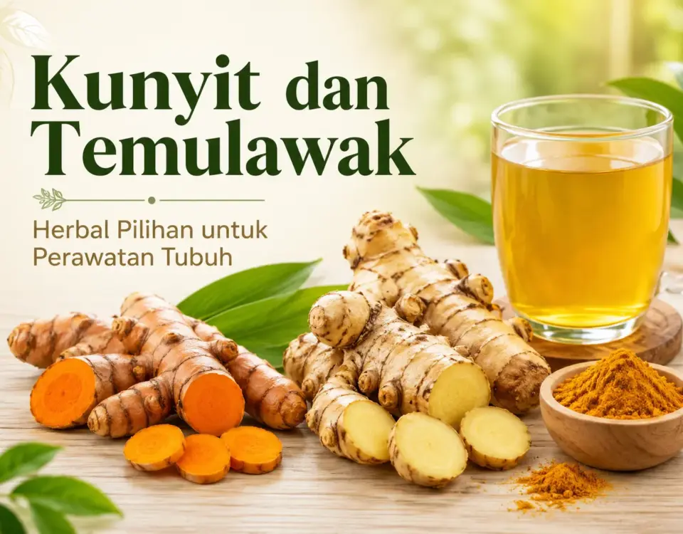 Kunyit dan temulawak sebagai herbal pilihan untuk perawatan tubuh