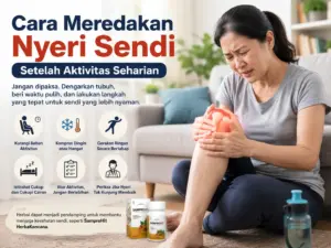 Cara meredakan nyeri sendi setelah aktivitas dengan mengurangi beban, kompres, gerakan ringan, istirahat cukup, dan pemulihan bertahap