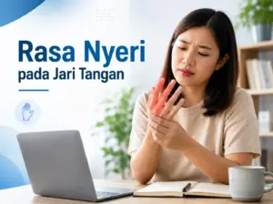 Rasa nyeri pada jari tangan saat bekerja menggunakan laptop