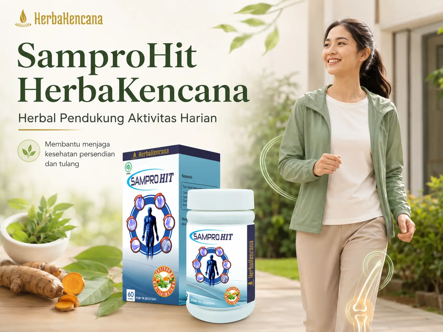 SamproHit HerbaKencana sebagai herbal pendukung aktivitas harian