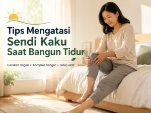 Tips mengatasi Sendi Kaku Saat Bangun Tidur dengan gerakan ringan pada pagi hari