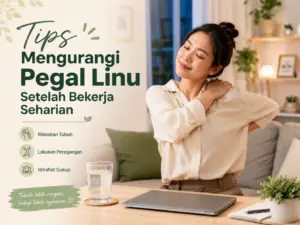 Tips mengurangi pegal linu setelah bekerja seharian